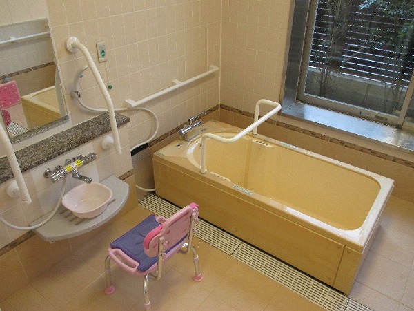 お一人で入るプライバシーが守られた浴室